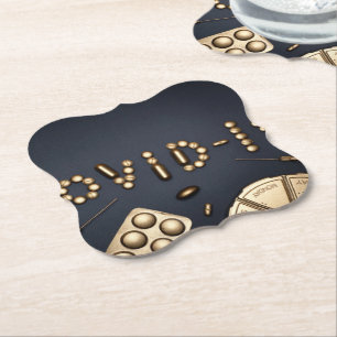 Covid-19 Untersetzer