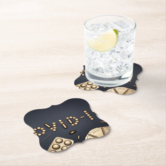 Covid-19 Untersetzer (Vor Ort)