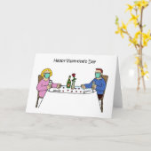 Covid 19 Valentinisches Paar in Facemaks Karte (Gelbe Blume)