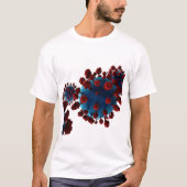 COVID-19 VariantenT - Shirt: Bleibe, sicher Bleibe T-Shirt (Vorderseite)