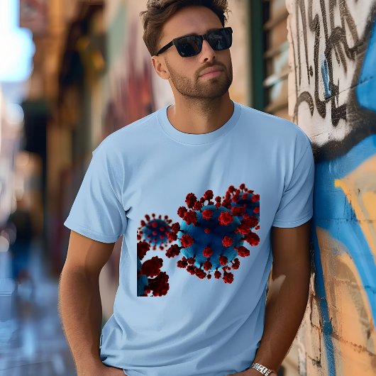 COVID-19 VariantenT - Shirt: Bleibe, sicher Bleibe T-Shirt