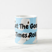 Covid-19 Virus Toilettenpapier blau Kaffeetasse (Mittel)