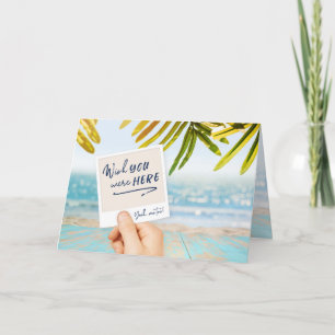 COVID-19, wünscht, Sie und ich waren beide hier Dankeskarte