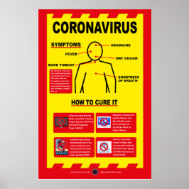 COVID - Behandlung Poster