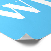 Covid Chirurgische Maske Patient Rollstuhl Poster (Ecke)