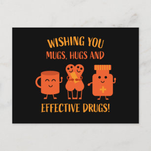 Covid Erholung wird bald gut Postkarte