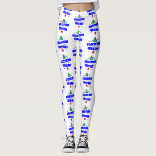covid fröhliche Weihnachtsbaumsperre Leggings