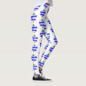 covid fröhliche Weihnachtsbaumsperre Leggings (Rechts)