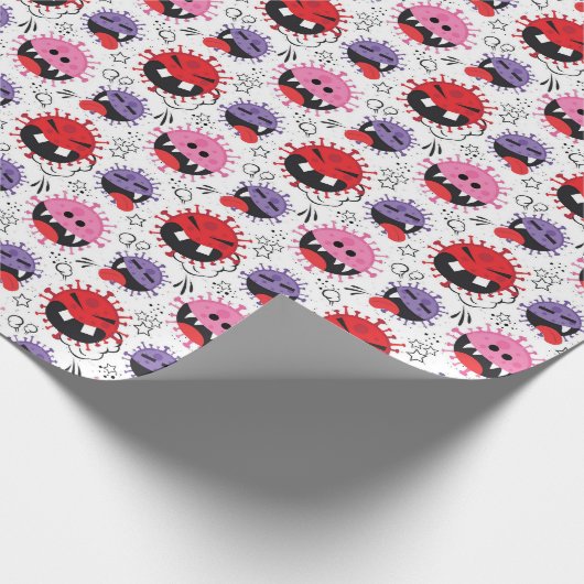 Covid! Geschenkpapier (Ecke)