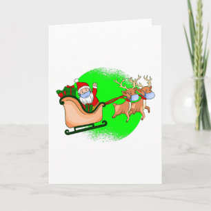 Covid-Gesichtsmaske Weihnachtsmann Rentier Weihnac Einladung