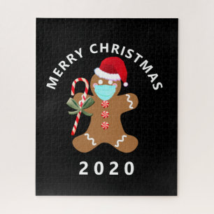 Covid Gingerbread Mann Weihnachten 2020 Puzzle