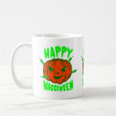 Covid-halloween-Impfkürbis Kaffeetasse (Links)