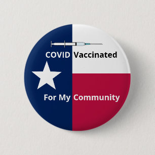 COVID-Impfstoff für meinen Lone Star Button