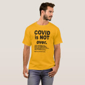 Covid ist nicht über T - Shirt (Vorne ganz)