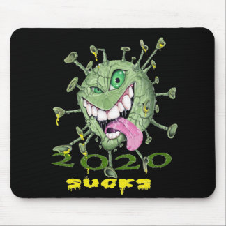 Covid ist zum Kotzen Mousepad