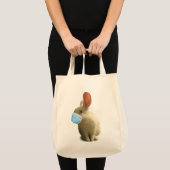 COVID Mask Bunny Tasche (Vorderseite (Produkt))