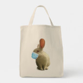 COVID Mask Bunny Tasche (Rückseite)