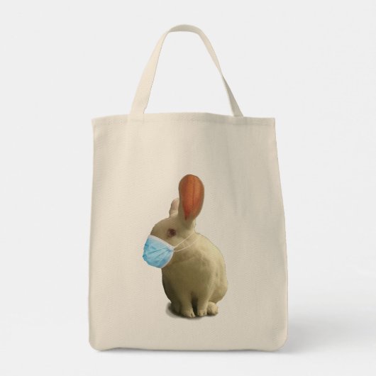COVID Mask Bunny Tasche (Rückseite)