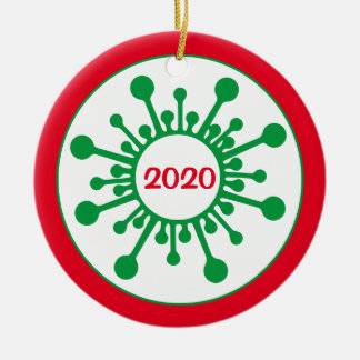 Covid Ornament - Das Jahr, das wir alle Zuhause 20