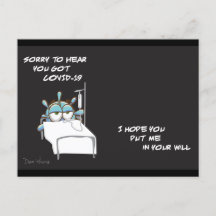 COVID Postcard #2 in einer Serie von Dan Youra