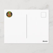 COVID Postcard #8 in CORONA Serie von Dan Youra Postkarte (Rückseite)