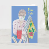 Covid Safe Art Class Karte (Vorderseite)