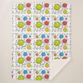 Covid-Virensymbole Sherpadecke (Vorderseite)