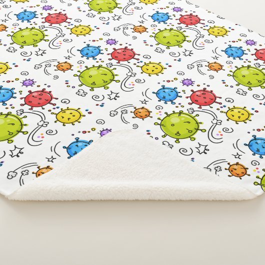 Covid-Virensymbole Sherpadecke (3/4)