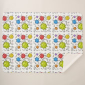 Covid-Virensymbole Sherpadecke (Vorderseite (Horizontal))