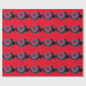 Covid-Virus-Biologie Geschenkpapier (Flach)