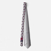 Covid-Virus-Biologie Krawatte (Rückseite)