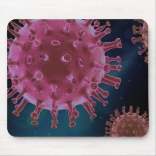 Covid-Virus-Biologie Mousepad