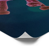 Covid-Virus-Biologie Poster (Ecke)