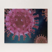 Covid-Virus-Biologie Puzzle (Horizontal)