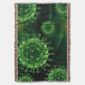 Covid-Virus-Infektion Decke (Vorderseite Vertikal)