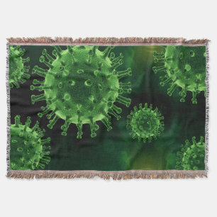Covid-Virus-Infektion Decke