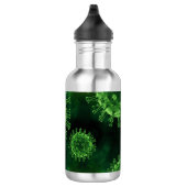 Covid-Virus-Infektion Edelstahlflasche (Rechts)