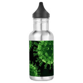 Covid-Virus-Infektion Edelstahlflasche (Links)