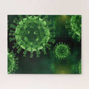 Covid-Virus-Infektion Puzzle