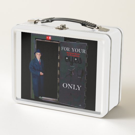 Covid. War Room Metal Lunchbox (Vorderseite)