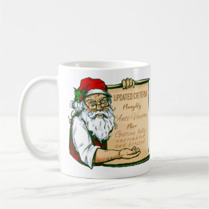 covid weihnachten weihnachtsmann impfstoff unartig kaffeetasse