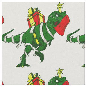 covider Weihnachtsdinosaurier Gesichtsmaske trex G Stoff