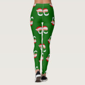 covider Weihnachtsmaske Leggings (Rückseite)