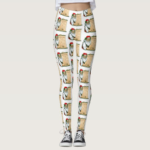 covider Weihnachtssanta-Claus-Impfstoff frech Leggings
