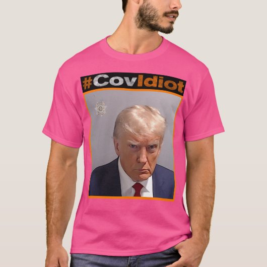 Covidiot (Hi-Res) T-Shirt (Vorderseite)
