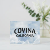 Covina California Postkarte (Stehend Vorderseite)