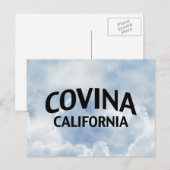 Covina California Postkarte (Vorne/Hinten)