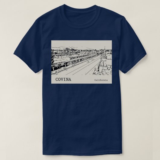 Covina California TShirt 1 (Design vorne)