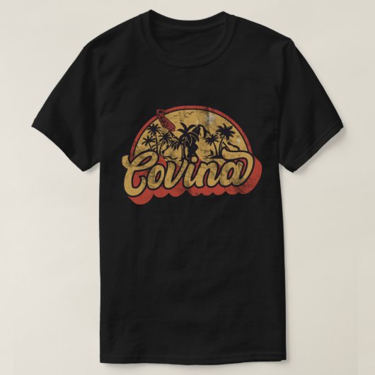 Covina, Kalifornien T-Shirt (Design vorne)