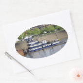 Covington-Aufkleber Ovaler Aufkleber (Umschlag)